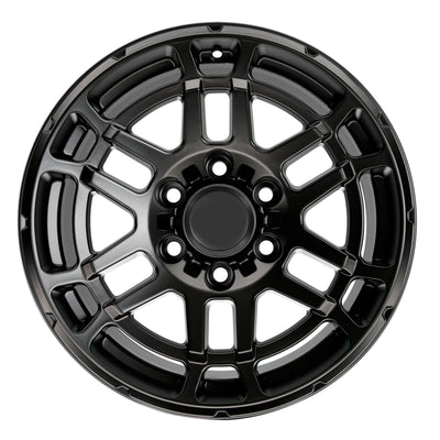 17X9.0 Matt Black Pro Wheels - Fits Toyota TRD Tacoma, 4Runner, FJ Cruiser, Sequoia, Tundra, Lexus GX460/GX470