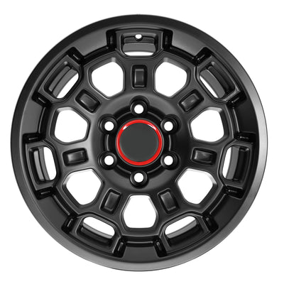 18X9.0 Matte Black - Fits Toyota TRD Tacoma, 4Runner, FJ Cruiser, Sequoia, Tundra, Lexus LX600/GX550