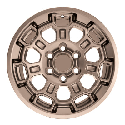 17X8.0 Matte Black Pro Wheels - Fits Toyota TRD Tacoma, 4Runner, FJ Cruiser, Sequoia, Tundra, Lexus GX460/GX470