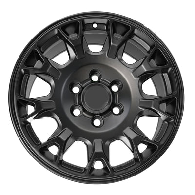 17X8.0 Matt Black Pro Wheels - Fits Toyota Trd Tacoma, 4Runner, Fj Cruiser, Sequoia, Tundra, Lexus Gx460/Gx470