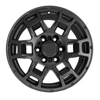 17X9 Matt Black - Fits Toyota TRD Tacoma, 4Runner, FJ Cruiser, Sequoia, Tundra, Lexus GX460/GX470