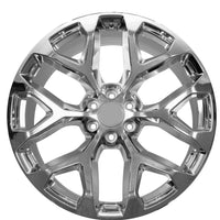 24x10 CHROME - Fits Chevrolete Silverado 1500,  Tahoe, Suburban, Avalanche, Express Van 1500 GMC Sierra K1500, Safari, Savanna Van, Yukon, Denali Cadillac Escalade