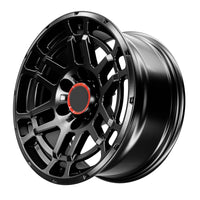 17X8.0 Matte Black Pro Wheels - Fits Toyota TRD Tacoma, 4Runner, FJ Cruiser, Sequoia, Tundra, Lexus GX460/GX470