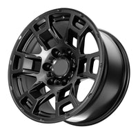 17X8.0 Matte Black Pro Wheels - Fits Toyota TRD Tacoma, 4Runner, FJ Cruiser, Sequoia, Tundra, Lexus GX460/GX470