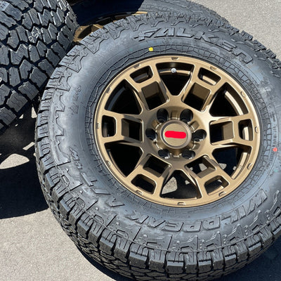 17" Wheels 285/70R17 Falken AT4W Tires Tacoma 4Runner Tundra Sequoia TRD Rim Pro