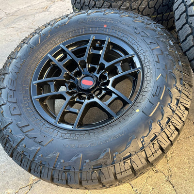 17" Wheels 265/70R17 Falken AT4W Tires Tacoma 4Runner Tundra Sequoia TRD Rim Pro