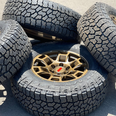 17" Wheels 265/70R17 Falken AT4W Tires Tacoma 4Runner Tundra Sequoia TRD Rim Pro
