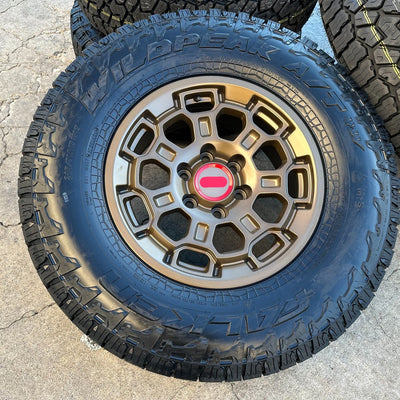 17" Wheels 265/70R17 Falken AT4W Tires Tacoma 4Runner Tundra Sequoia TRD Rim Pro