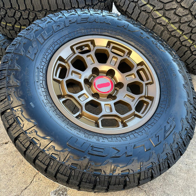 17" Wheels 265/70R17 Falken AT4W Tires Tacoma 4Runner Tundra Sequoia TRD Rim Pro