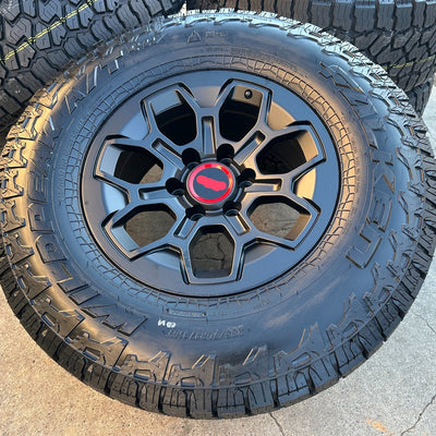 17" Wheels 265/70R17 Falken AT4W Tires Tacoma 4Runner Tundra Sequoia TRD Rim Pro
