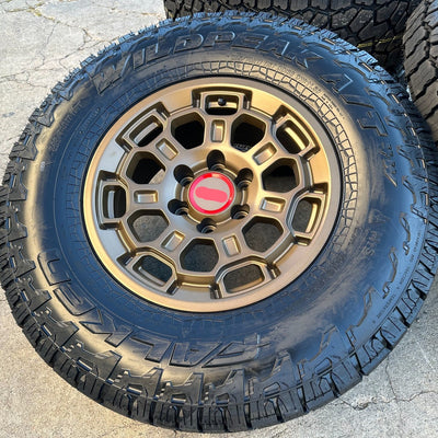 17" Wheels 265/70R17 Falken AT4W Tires Tacoma 4Runner Tundra Sequoia TRD Rim Pro