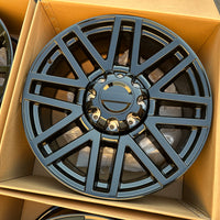 22x9 Gloss Black - Fits Ford F250 f350 Excursion