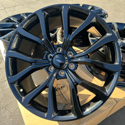 22x9.5 Gloss Black - Fits Ford F150 Raptor Expedition Lincoln Navigator