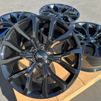 22x9.5 Gloss Black - Fits Ford F150 Raptor Expedition Lincoln Navigator