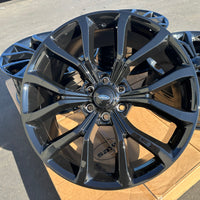 22x9.5 Gloss Black - Fits Ford F150 Raptor Expedition Lincoln Navigator
