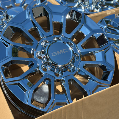22X8.5 Chrome Wheels - Fits Chevrolet Rims 2500 3500  Silverado HD