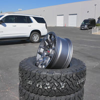 17X8.0 Matte Black Pro Wheels - Fits Toyota TRD Tacoma, 4Runner, FJ Cruiser, Sequoia, Tundra, Lexus GX460/GX470