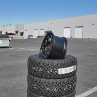 18X9.0 Matte Black - Fits Toyota TRD Tacoma, 4Runner, FJ Cruiser, Sequoia, Tundra, Lexus LX600/GX550